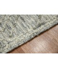 Amer Berlin Parsall Light Gray Hand-Hooked Wool Area Rug 8'x10'