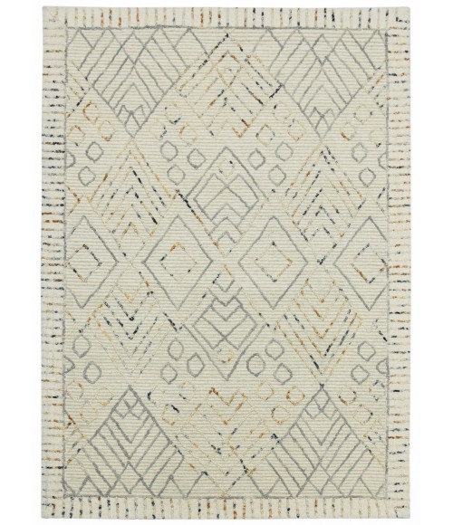Amer Berlin Drayton Ivory Hand-Hooked Wool Area Rug 2'x3'