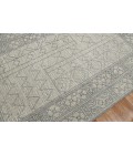 Amer Berlin Wishek Gray Hand-Hooked Wool Area Rug 8'x10'