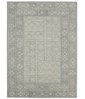 Amer Berlin Wishek Gray Hand-Hooked Wool Area Rug 8'x10'