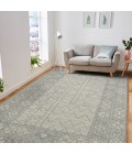 Amer Berlin Wishek Gray Hand-Hooked Wool Area Rug 8'x10'