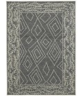Amer Berlin Oxbow Dark Gray Hand-Hooked Wool Area Rug 5'x8'