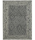 Amer Berlin Oxbow Dark Gray Hand-Hooked Wool Area Rug 2'x3'