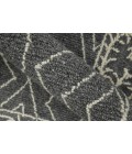 Amer Berlin Oxbow Dark Gray Hand-Hooked Wool Area Rug 5'x8'
