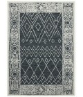 Amer Berlin Suney Charcoal Hand-Hooked Wool Area Rug 8'x10'