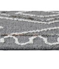 Berlin Tania Dark Gray Hand-Hooked Wool Area Rug