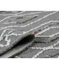 Berlin Tania Dark Gray Hand-Hooked Wool Area Rug