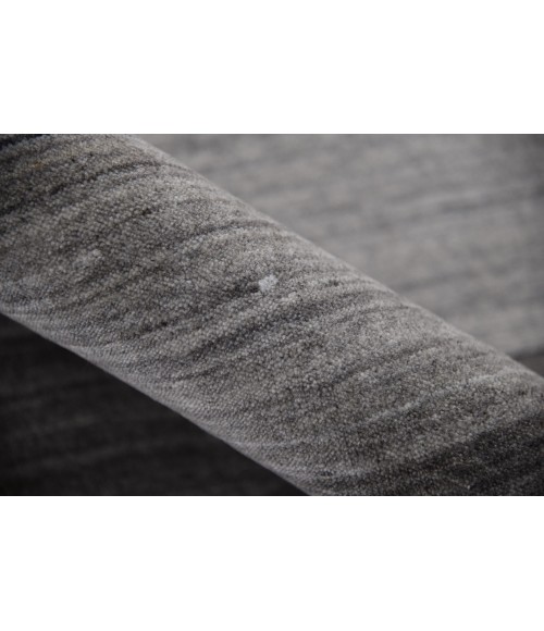 Blend Area Rug Amer Blend Verwood Light Gray Hand-Woven Wool Blend Area Rug 9'x12'