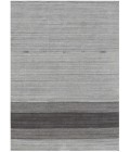 Blend Area Rug Amer Blend Verwood Light Gray Hand-Woven Wool Blend Area Rug 9'x12'