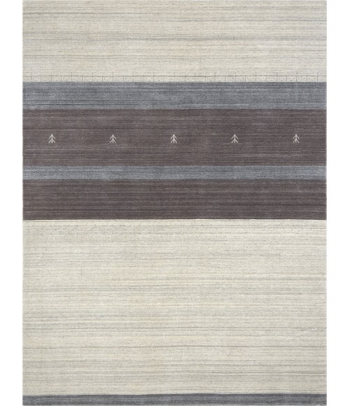 Blend Area Rug Amer Blend Kently Ivory/Gray Hand-Woven Wool Blend Area Rug 9'x12'