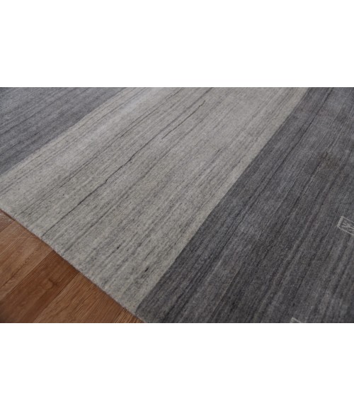 Blend Area Rug Amer Blend Yorkshire Charcoal Hand-Woven Wool Blend Area Rug 9'x12'