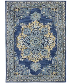Amer Boho BOH-11 Roanne Denim Blue Rug 2 ft. X 3 ft. Rectangle
