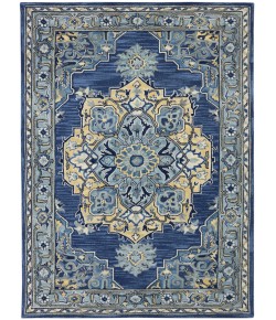 Amer Boho BOH-11 Roanne Denim Blue Area Rug 2 ft. X 3 ft. Rectangle