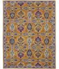 Amer Boho Yveline Orange Hand-Tufted Wool Area Rug 8'x11'