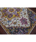 Amer Boho Evreux Yellow/Pink Hand-Tufted Wool Area Rug 8'x11'