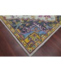 Amer Boho Evreux Yellow/Pink Hand-Tufted Wool Area Rug 8'x11'