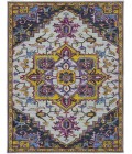 Amer Boho Evreux Yellow/Pink Hand-Tufted Wool Area Rug 8'x11'