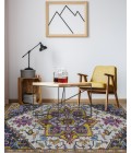 Amer Boho Evreux Yellow/Pink Hand-Tufted Wool Area Rug 8'x11'
