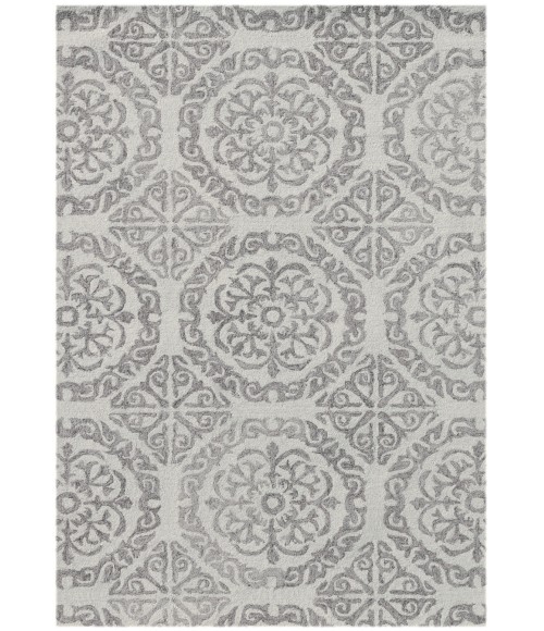 Amer Boston Rothwell Ivory Hand-Tufted Wool Area Rug 5'x7'6"