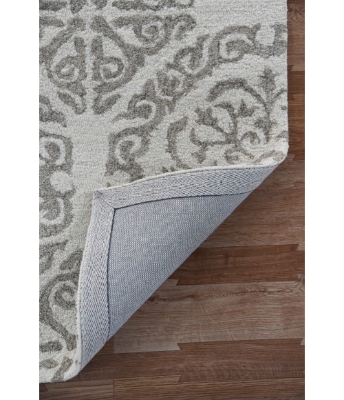 Amer Boston Rothwell Ivory Hand-Tufted Wool Area Rug 5'x7'6"