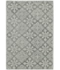 Amer Boston Penswick Light Gray Hand-Tufted Wool Area Rug 7'6"x9'6"