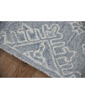 Amer Boston Penswick Blue Hand-Tufted Wool Area Rug 2'x3'