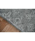 Amer Boston Penswick Graphite Hand-Tufted Wool Area Rug 7'6"x9'6"