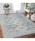 Amer Boston Ilford Gray Hand-Tufted Wool Area Rug 7'6"x9'6"