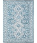 Amer Boston Ilford Blue Hand-Tufted Wool Area Rug 8'x11'