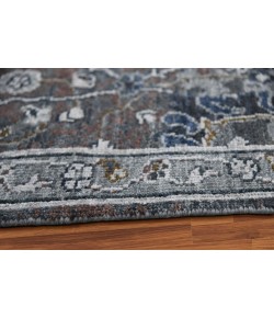 Amer Bristol BRS-31 Fareford Charcoal Gray/Rust Area Rug 10 ft. X 14 ft. Rectangle