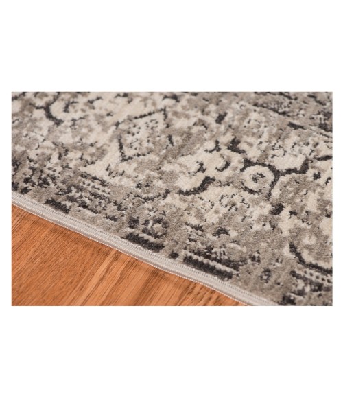 Amer Cambridge Leyland Gray Polyester Area Rug 9'6"x13'9"