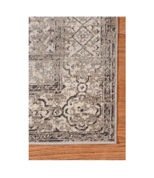 Amer Cambridge Leyland Gray Polyester Area Rug 9'6"x13'9"