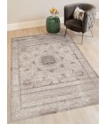 Amer Cambridge Leyland Gray Polyester Area Rug 9'6"x13'9"