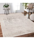 Amer Cambridge Leyland Platinum Polyester Area Rug 2'x3'3"