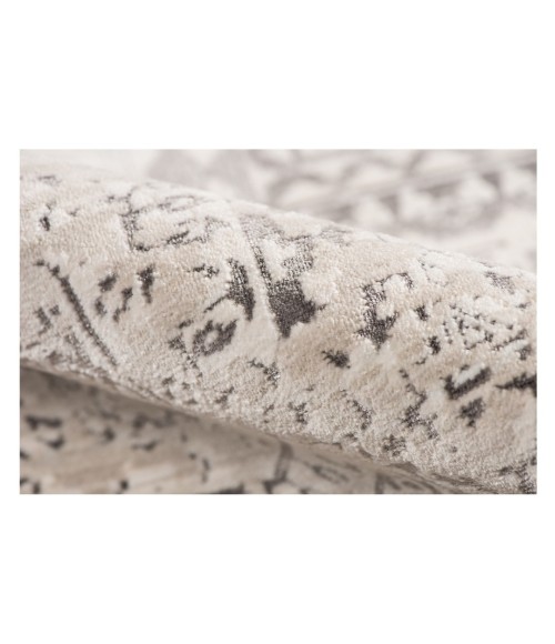 Amer Cambridge Leyland Platinum Polyester Area Rug 2'x3'3"