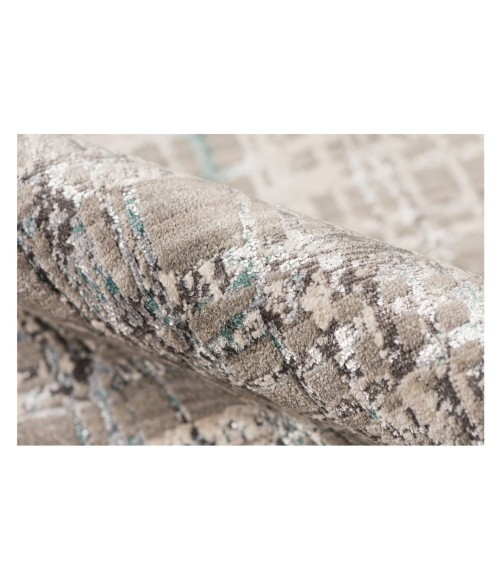 Amer Cambridge Maltby Blue Polyester Area Rug 3'11"x5'7"