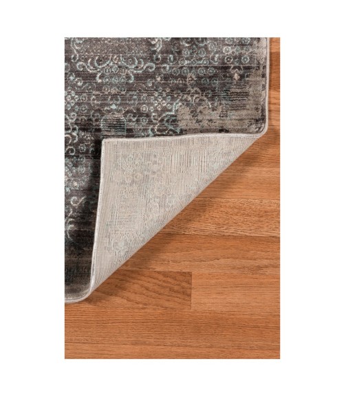 Amer Cambridge Suffolk Graphite Polyester Area Rug 9'6"x13'9"