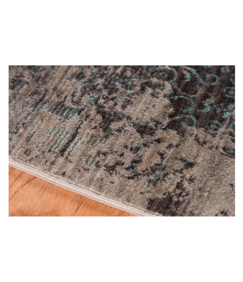 Amer Cambridge Suffolk Graphite Polyester Area Rug 9'6"x13'9"