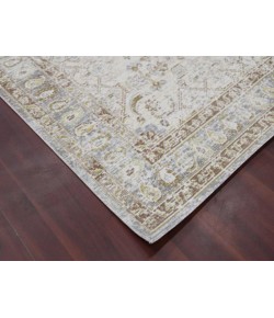 Amer Century CEN-11 Leeds Gray/Blue Area Rug 2 ft. 6 in. X 8 ft. Runner