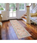 Amer Century Reuda Vintage Coral Polyester Runner Rug 2'6"x8'
