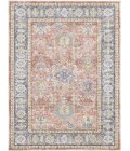 Amer Century Reuda Vintage Coral Polyester Runner Rug 2'6"x8'