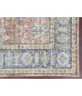 Amer Century Reuda Vintage Coral Polyester Runner Rug 2'6"x8'