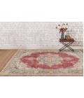 Amer Century Haven Vintage Red Polyester Area Rug 7'10"x10'6"