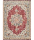 Amer Century Haven Vintage Red Polyester Area Rug 7'10"x10'6"