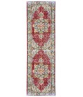 Amer Century Haven Vintage Red Polyester Runner Rug 2'6"x8'