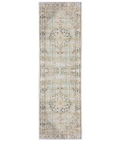 Amer Century CEN-21 Haven Sea Green Area Rug 2 ft. 6 in. X 8 ft. Runner