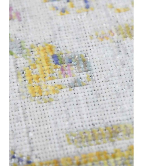 Amer Century Bay Vintage Gray Polyester Area Rug 7'10"x10'6"