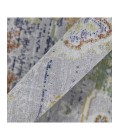 Amer Century Bay Vintage Gray Polyester Area Rug 7'10"x10'6"