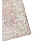 Amer Century Tatum Vintage Salmon Polyester Runner Rug 2'6"x8'