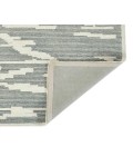 Chicago Turlen Gray Geometric New Zealand Area Rug
